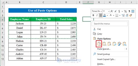 how to copy to multiple cells in excel
