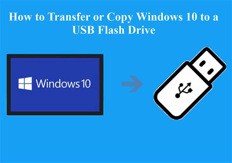 how to copy windows from pc to flash drive