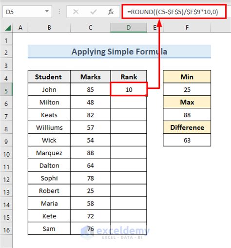 how to count 1 to 10 in excel