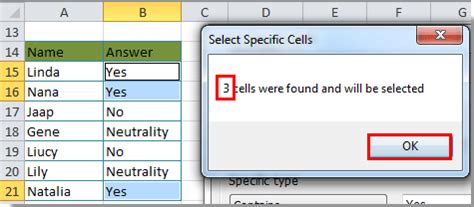 how to count both yes and no'' in excel