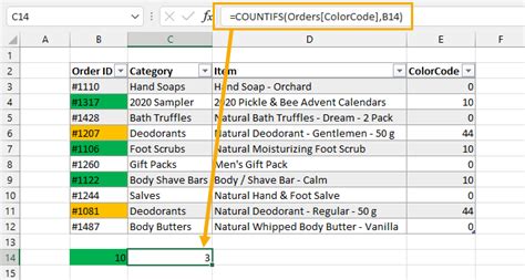 how to count cells by colour in excel uk