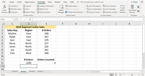 how to count data in excel with condition