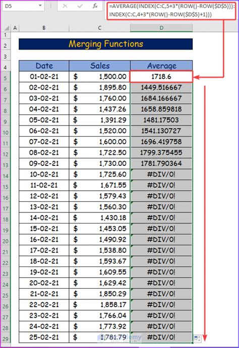how to count every nth row in excel