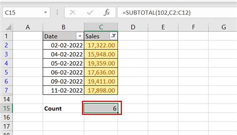 how to count how many variables in excel