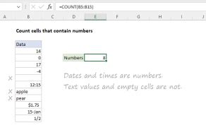 how to count number of cells in excel that contain text