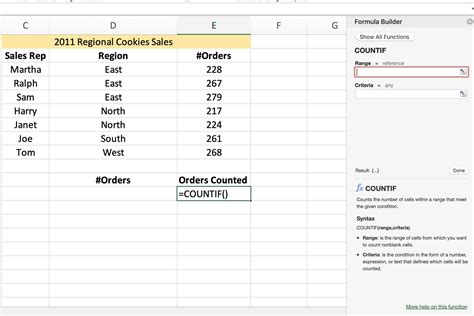 how to count only 1 in excel
