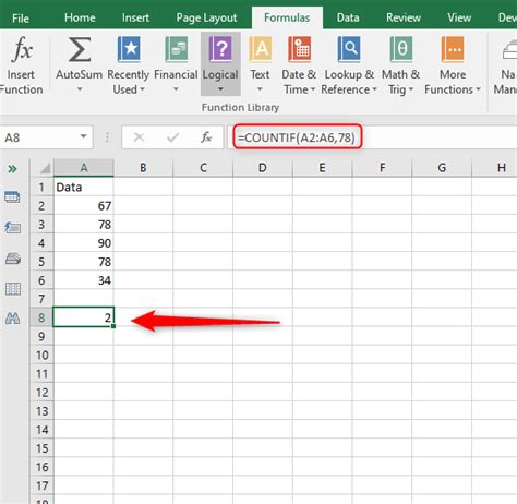 how to count true statements in excel