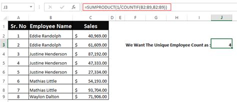 how to count unique values in excel using subtotal