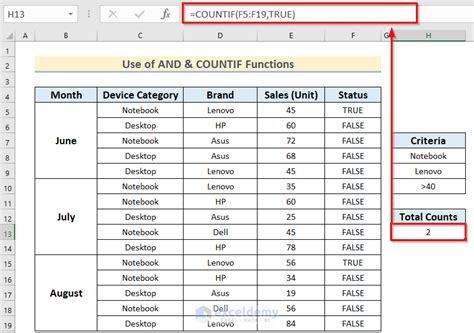 how to countif in excel for multiple sheets