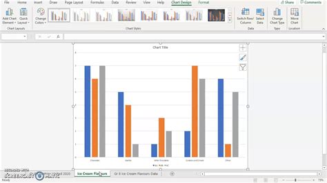 how to create a bar chart in excel with multiple groups