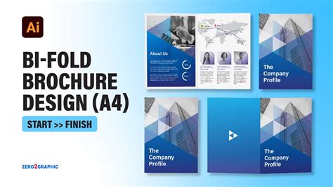how to create a bi fold brochure in word