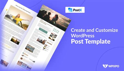 how to create a blog post template in wordpress