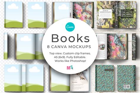 how to create a book cover mockup in canva