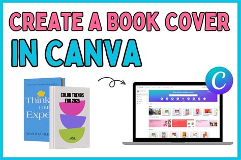 how to create a book jacket in canva