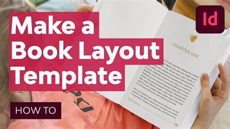 how to create a book template in indesign