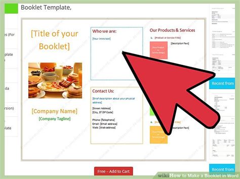how to create a booklet in word 2007
