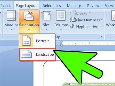 how to create a booklet in word 365