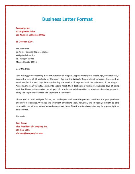 how to create a business letter in microsoft word