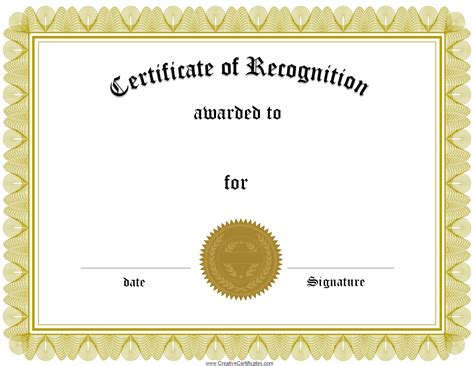 how to create a certificate in word online