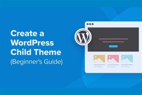 how to create a child theme in wordpress step by step