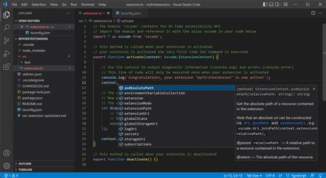 how to create a code in visual studio
