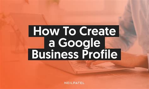 how to create a company profile on google
