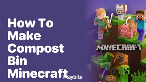 how to create a compost bin in minecraft
