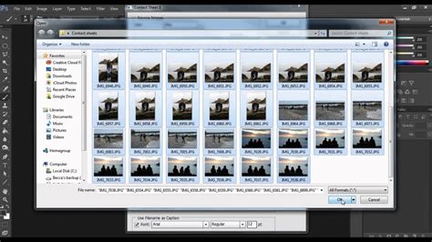 how to create a contact sheet in word