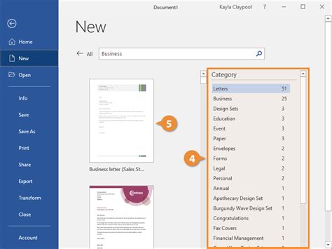 how to create a custom size document in word