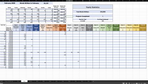 how to create a daily productivity tracker in excel