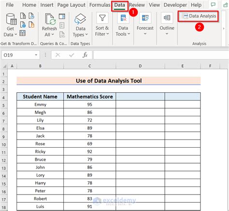 how to create a descriptive statistics summary in excel