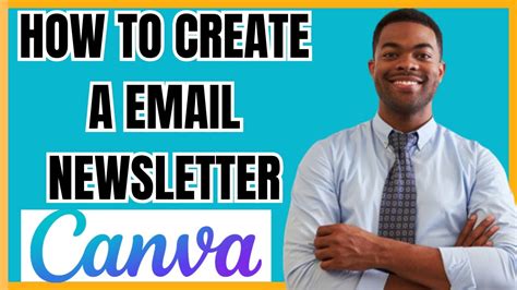 how to create a email newsletter in canva