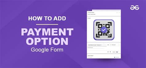 how to create a fillable form with payment options with google forms