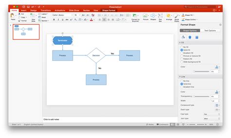 how to create a flow in ppt