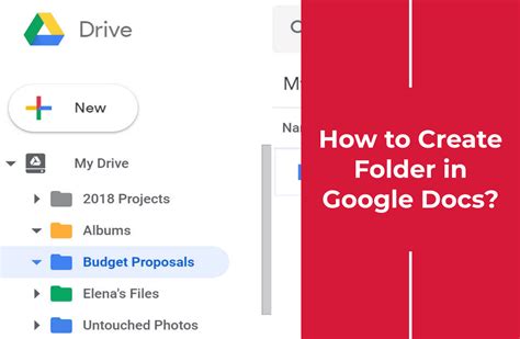 how to create a folder in google docs on iphone