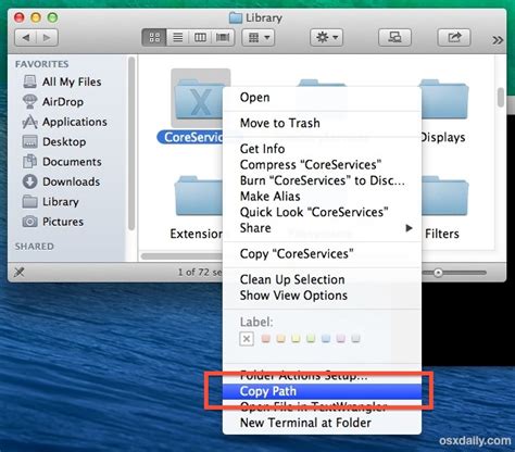 how to create a folder in word on macbook pro