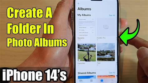 how to create a folder on iphone 14 pro max