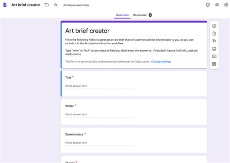 how to create a form template in google docs