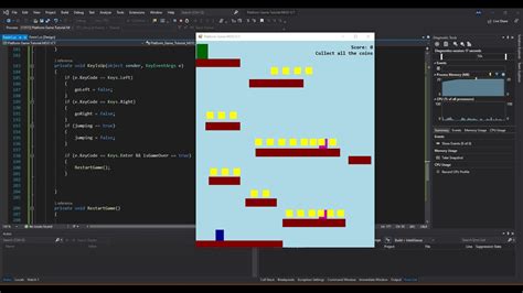 how to create a game using vs code