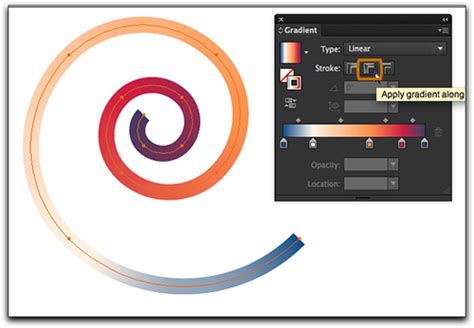 how to create a gradient stroke in illustrator