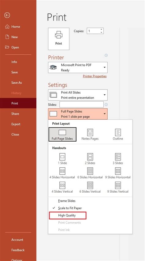how to create a high quality pdf