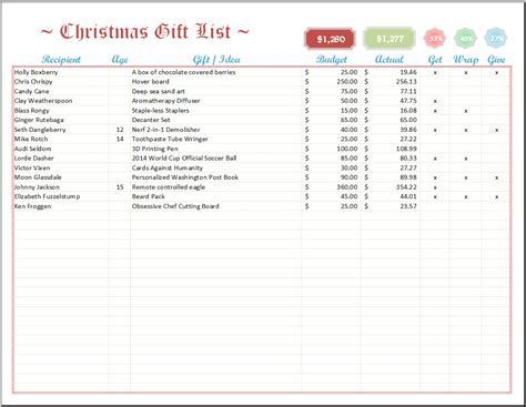 how to create a holiday list in excel