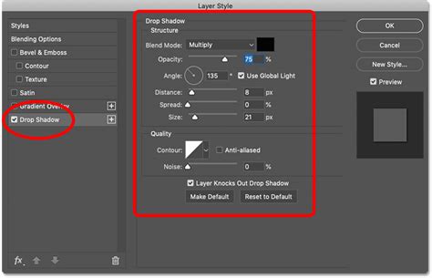 how to create a layer style in photoshop