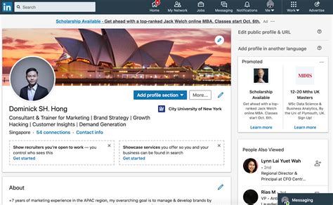 how to create a linkedin profile for my company