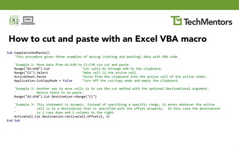 how to create a macro to copy and paste in excel