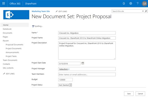 how to create a new document type in sharepoint