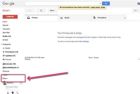 how to create a new folder in gmail on your phone