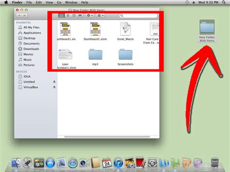 how to create a new folder on your desktop mac