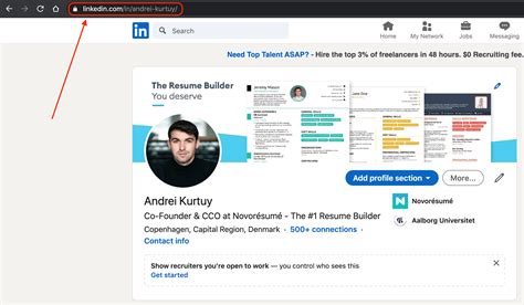 how to create a new profile on linkedin