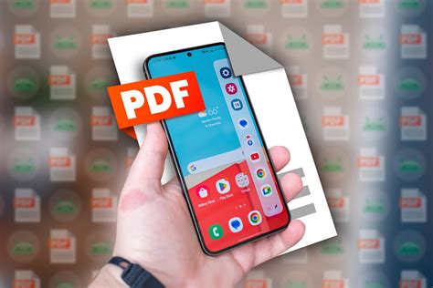 how to create a pdf file on an android phone
